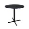 Holland Bar Stool Co 36" Tall In/Outdoor All-Season Table, 30" dia. Black Steel Top OD211-3036BWOD30RBlkStl - alternate 1